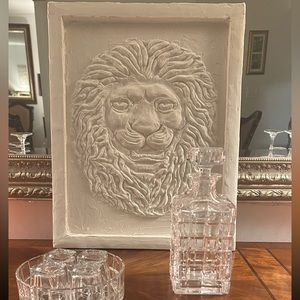 Sculpted Lion Art